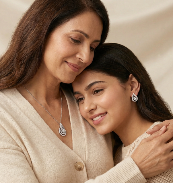 Silver Jems — soft emotional luxury jewellery lifestyle campaign