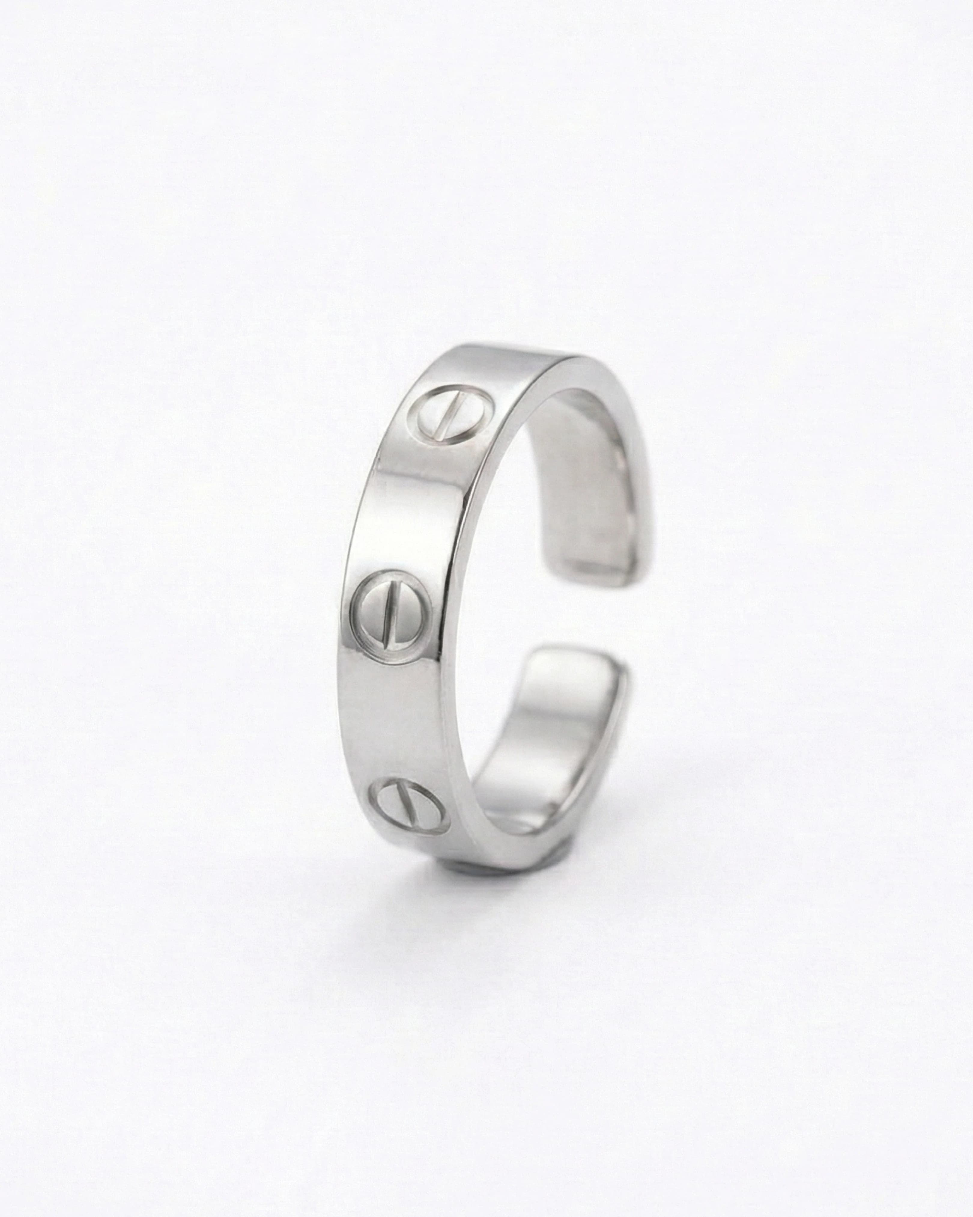 Timeless Emblem Adjustable Band – 925 Sterling Silver
